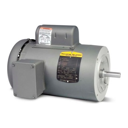 Baldor-Reliance Baldor-Reliance Motor VL3509-50, 1HP, MOTOR-RPMRPM, 1PH, 50HZ, 56C, 3524L, TEFC VL3509-50
